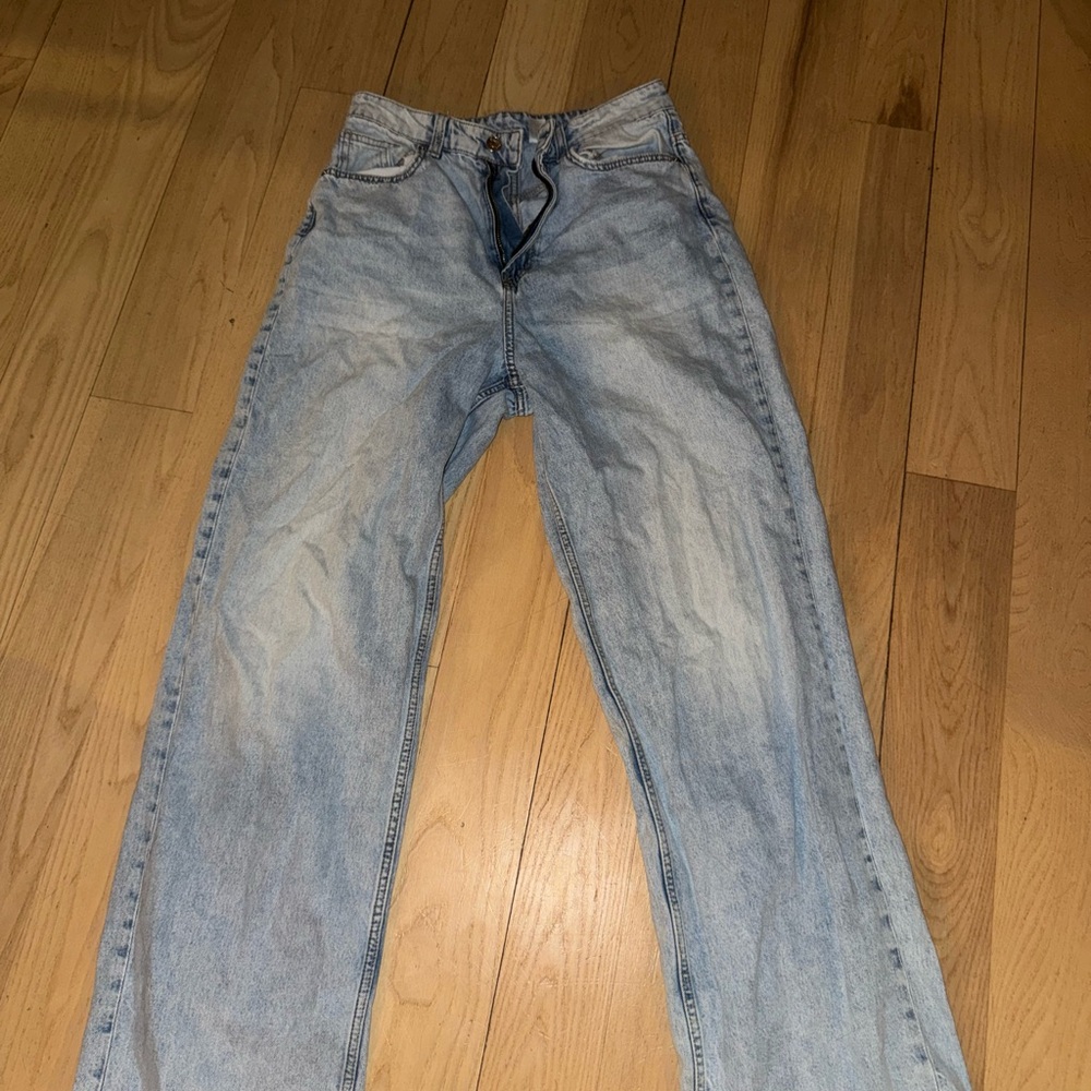H&M Light Blue Flare & Wide Leg Jeans